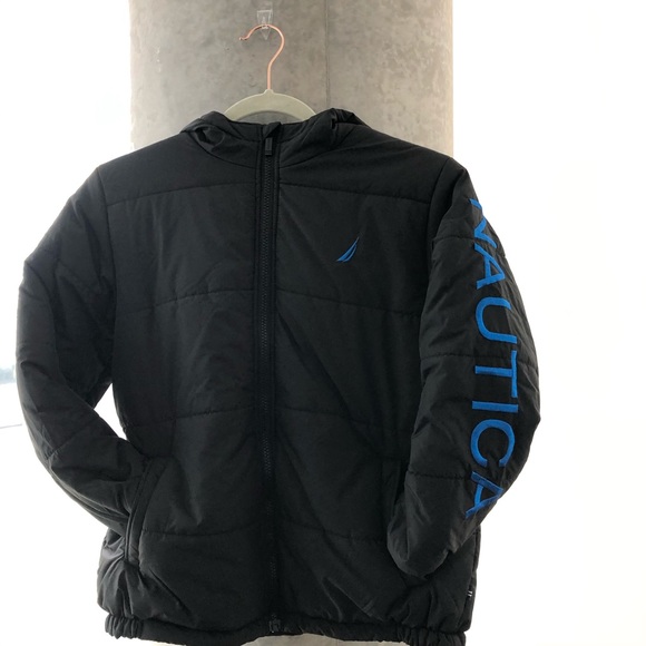 Nautica Black Puffer Jacket – Kids Size 18–20 (Youth XL) - Picture 2 of 6